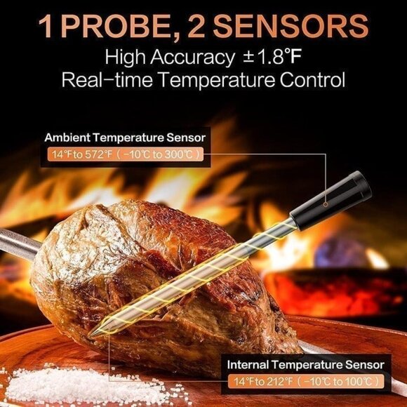 Wireless Meat‎ Thermometer - Picture 5 of 10